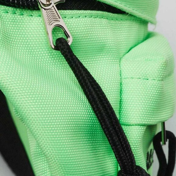 Balenciaga Verde Fluo Recycled Nylon Logo Embroidered Wheel Belt Bag - Picture 4 of 12